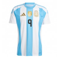 Maglie da calcio Argentina Julian Alvarez #9 Prima Maglia Copa America 2024 Manica Corta